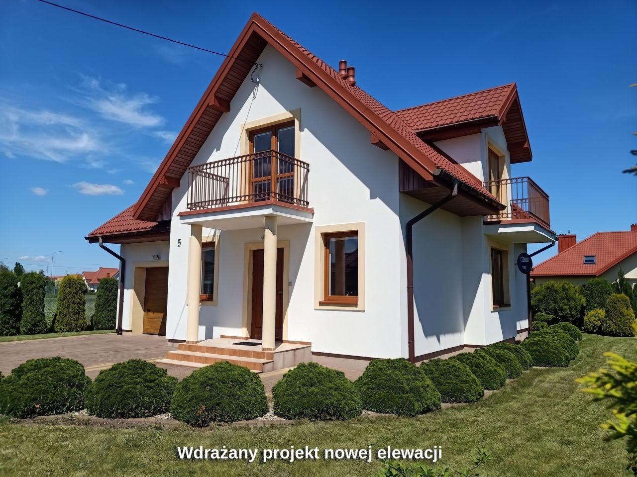 Dom – Wysokie Mazowieckie, Osiedle Zorza, powiat wysokomazowiecki - Widok 2