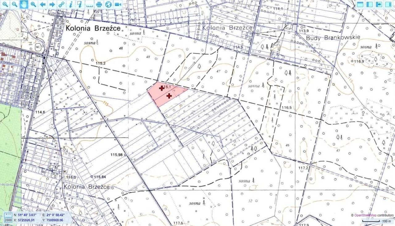 Działka rolna Brzeźce. Zdjęcie 2