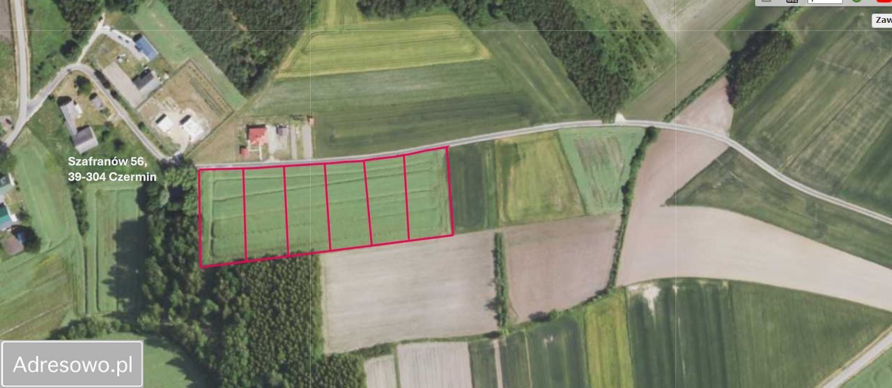 Działka budowlana Szafranów