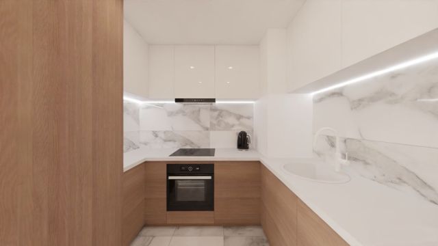 Mieszkanie 1-pokojowe Kraków Nowa Wieś, al. Juliusza Słowackiego. Zdjęcie 9