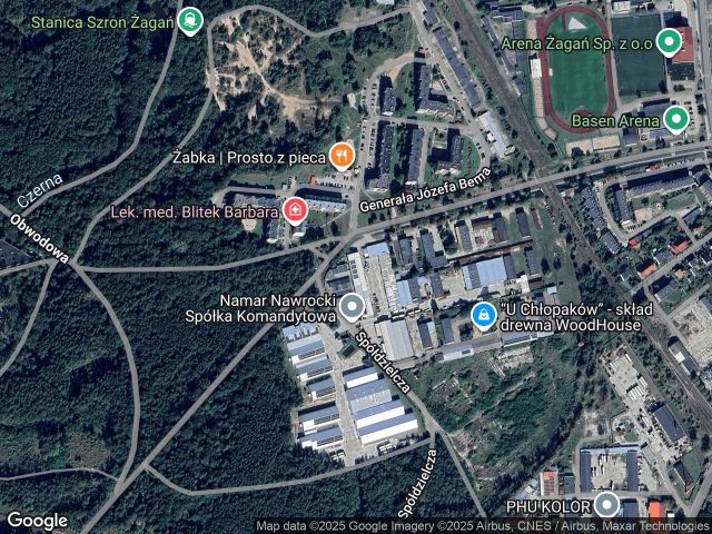 Hala/magazyn Żagań, ul. gen. Bema. Zdjęcie 1