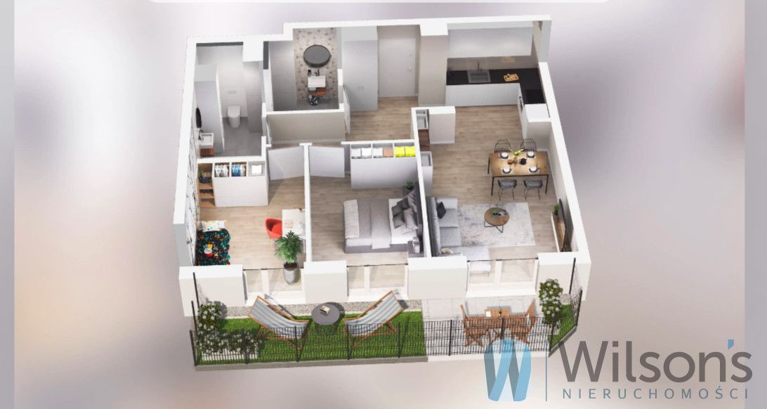 Mieszkanie 3-pokojowe Piastów, ul. Stanisława Bodycha. Zdjęcie 1