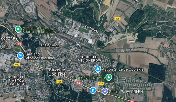 Mieszkanie 3-pokojowe Strzelce Opolskie, ul. Dworcowa