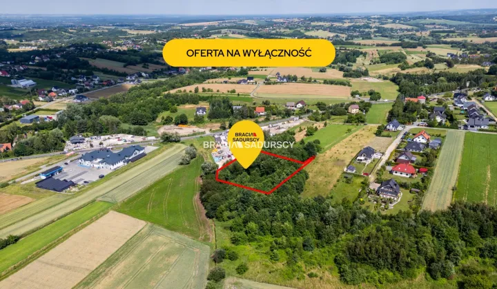 Działka budowlana Biskupice