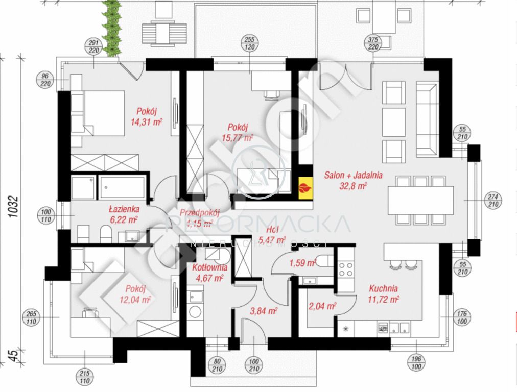 dom wolnostojący, 4 pokoje Krasne. Zdjęcie 19