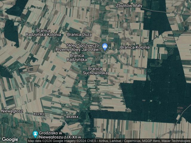 Działka rolna Branica Suchowolska. Zdjęcie 1