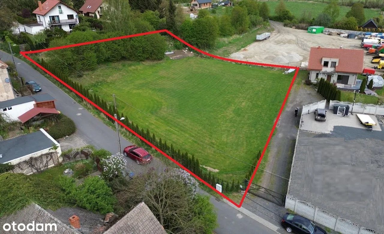 Działka budowlana Jelenia Góra Zabobrze, ul. Wiejska. Zdjęcie 3
