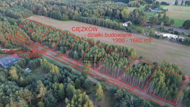 Działka budowlana Ciężków, ul. Akacjowa. Zdjęcie 1