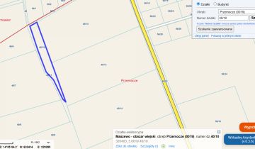 Działka rolna Przemocze, brak