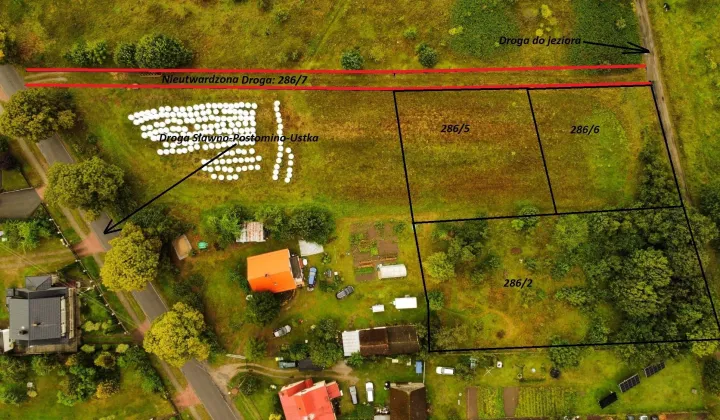 Działka budowlana Sławsko