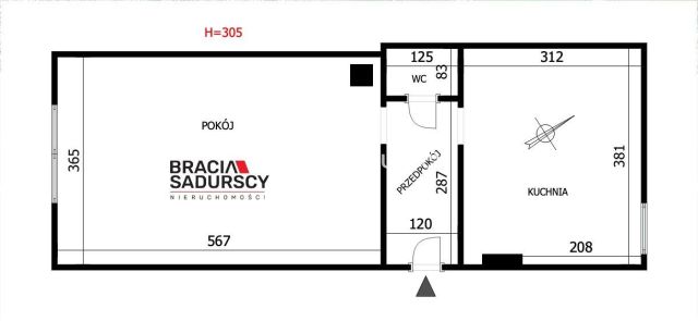 Mieszkanie 2-pokojowe Kraków Stare Miasto, ul. Kątowa. Zdjęcie 14