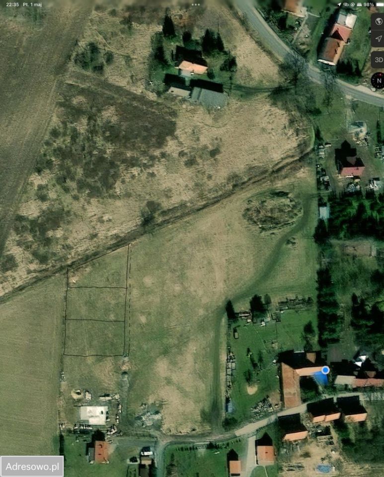 Działka budowlana Zabór Wielki. Zdjęcie 9