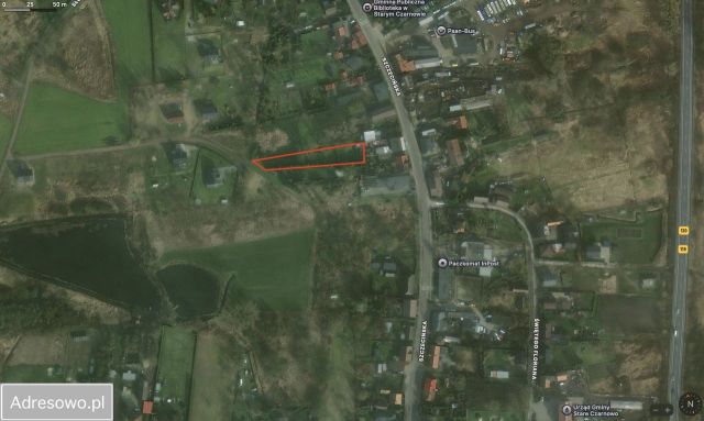 Działka budowlana Stare Czarnowo, ul. Polna. Zdjęcie 1