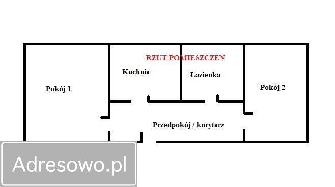Mieszkanie 2-pokojowe Krosno Śródmieście, ul. Augusta Lewakowskiego. Zdjęcie 2