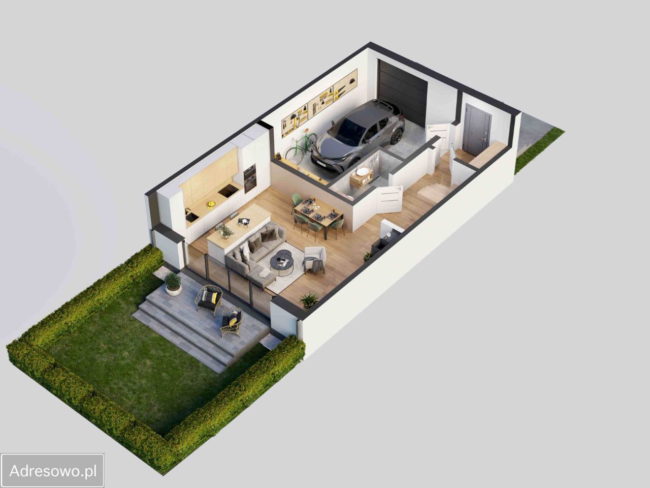 dom szeregowy, 5 pokoi Rzeszów Miłocin, ul. Pogwizdowska. Zdjęcie 4