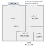 Mieszkanie 1-pokojowe Tomaszów Mazowiecki, ul. Niska. Zdjęcie 1