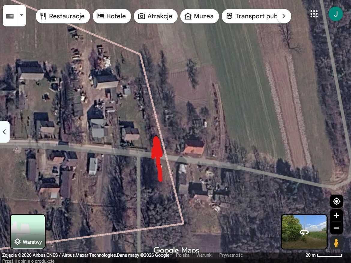Działka rolno-budowlana Zakrzówek. Zdjęcie 4