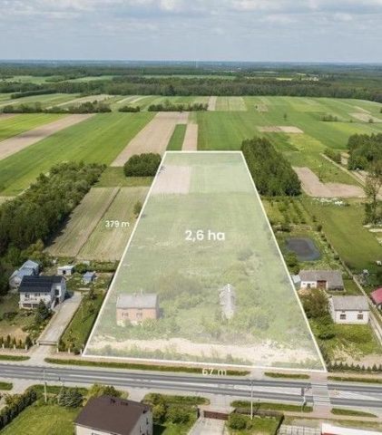 Działka inwestycyjna Strzałków. Zdjęcie 1