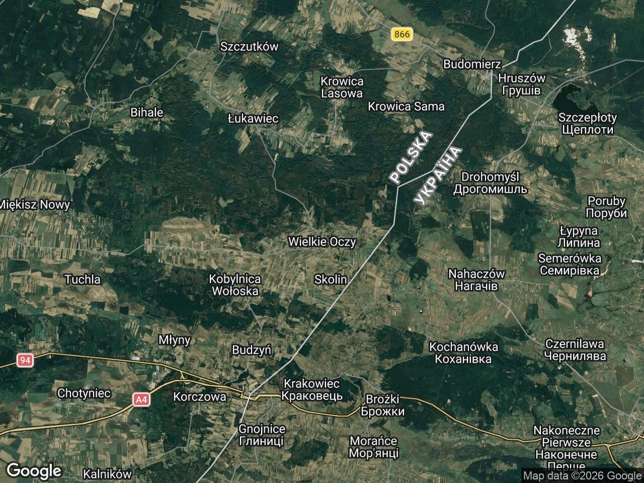 Działka budowlana Wielkie Oczy. Zdjęcie 1