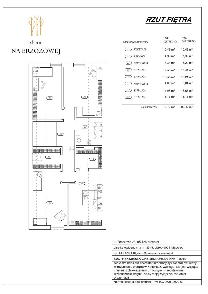 dom wolnostojący, 5 pokoi Nieporęt, ul. Brzozowa. Zdjęcie 21