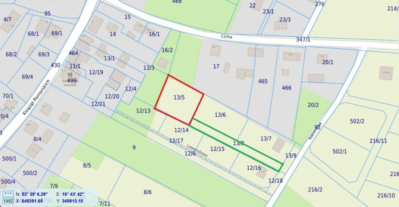 Działka budowlana Turowo. Zdjęcie 5