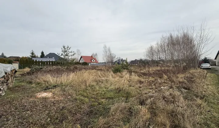 Działka budowlana Ostrzeszów-Pustkowie, ul. Srebrna