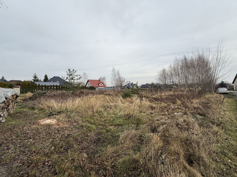 Działka budowlana Ostrzeszów-Pustkowie, ul. Srebrna