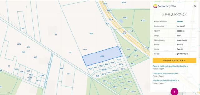 Działka budowlana Kroczewo. Zdjęcie 5