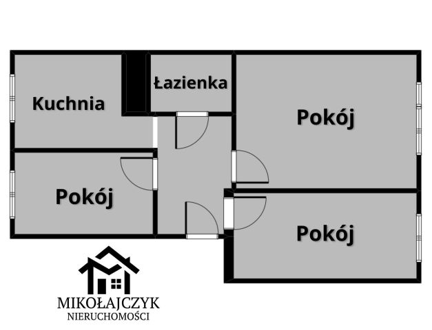 Mieszkanie 3-pokojowe Lidzbark Warmiński, ul. Legionów. Zdjęcie 8