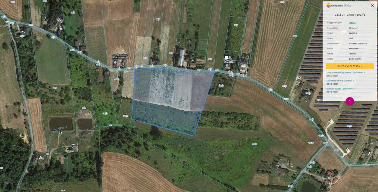 Działka rolna Krępiny. Zdjęcie 3