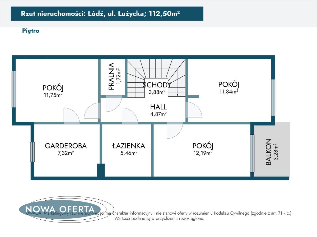 dom szeregowy, 4 pokoje Łódź Górna, ul. Łużycka. Zdjęcie 18