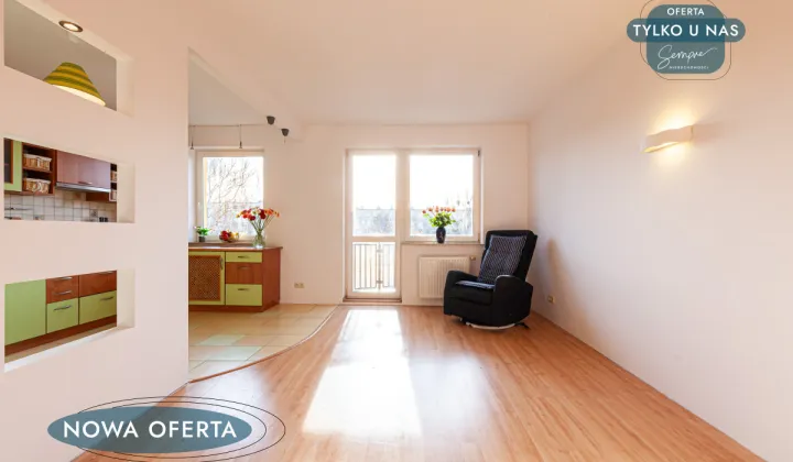 Mieszkanie 3-pokojowe Łódź Radogoszcz, ul. Okoniowa