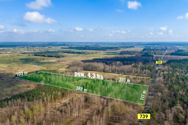 Działka rekreacyjna Sobieńki. Zdjęcie 4