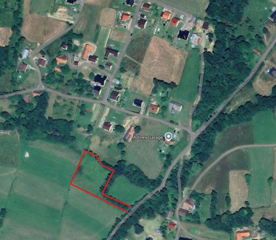 Działka budowlana Frycowa. Zdjęcie 2