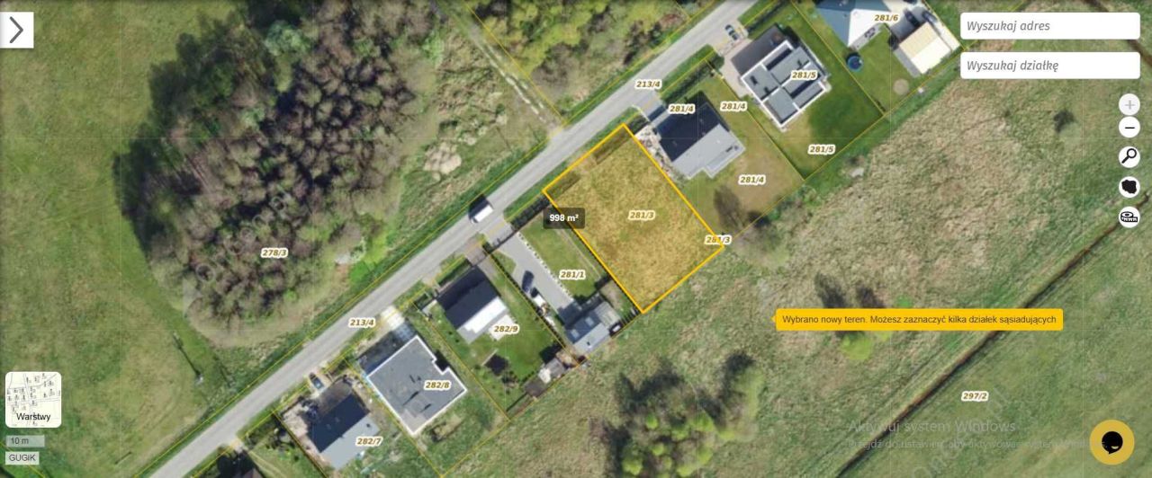 Działka budowlana Rydzyny. Zdjęcie 5