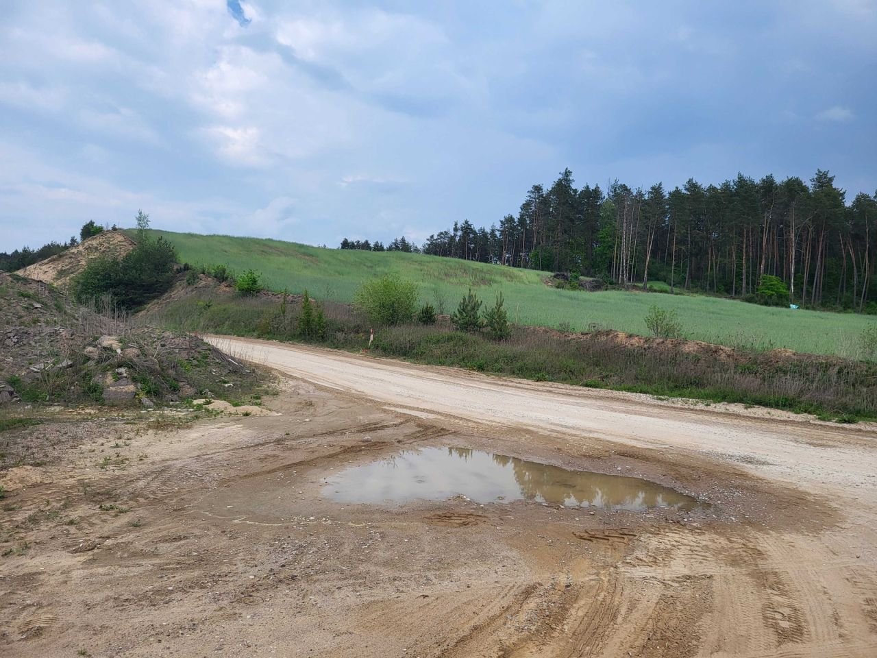 Działka inwestycyjna Radwany-Zaorze. Zdjęcie 1