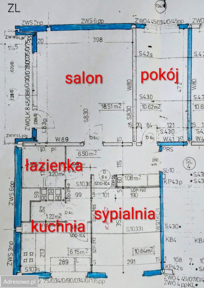 Mieszkanie 3-pokojowe Kielce, os. Na Stoku. Zdjęcie 19
