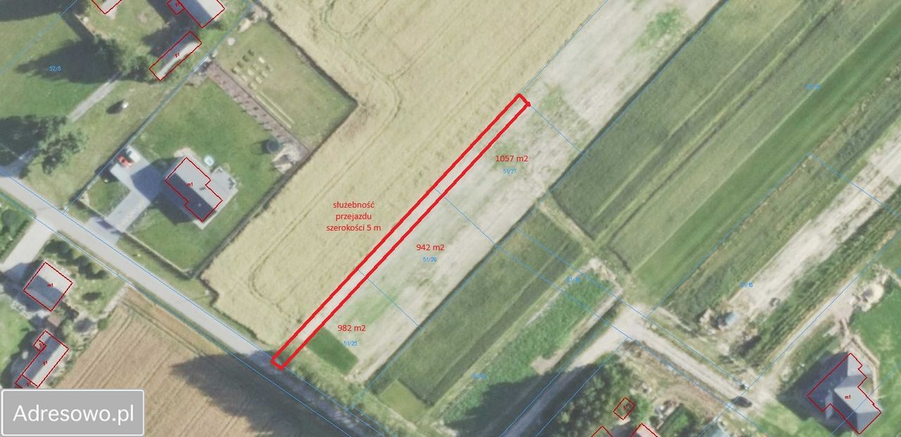 Działka budowlana Skrzynice-Kolonia. Zdjęcie 4