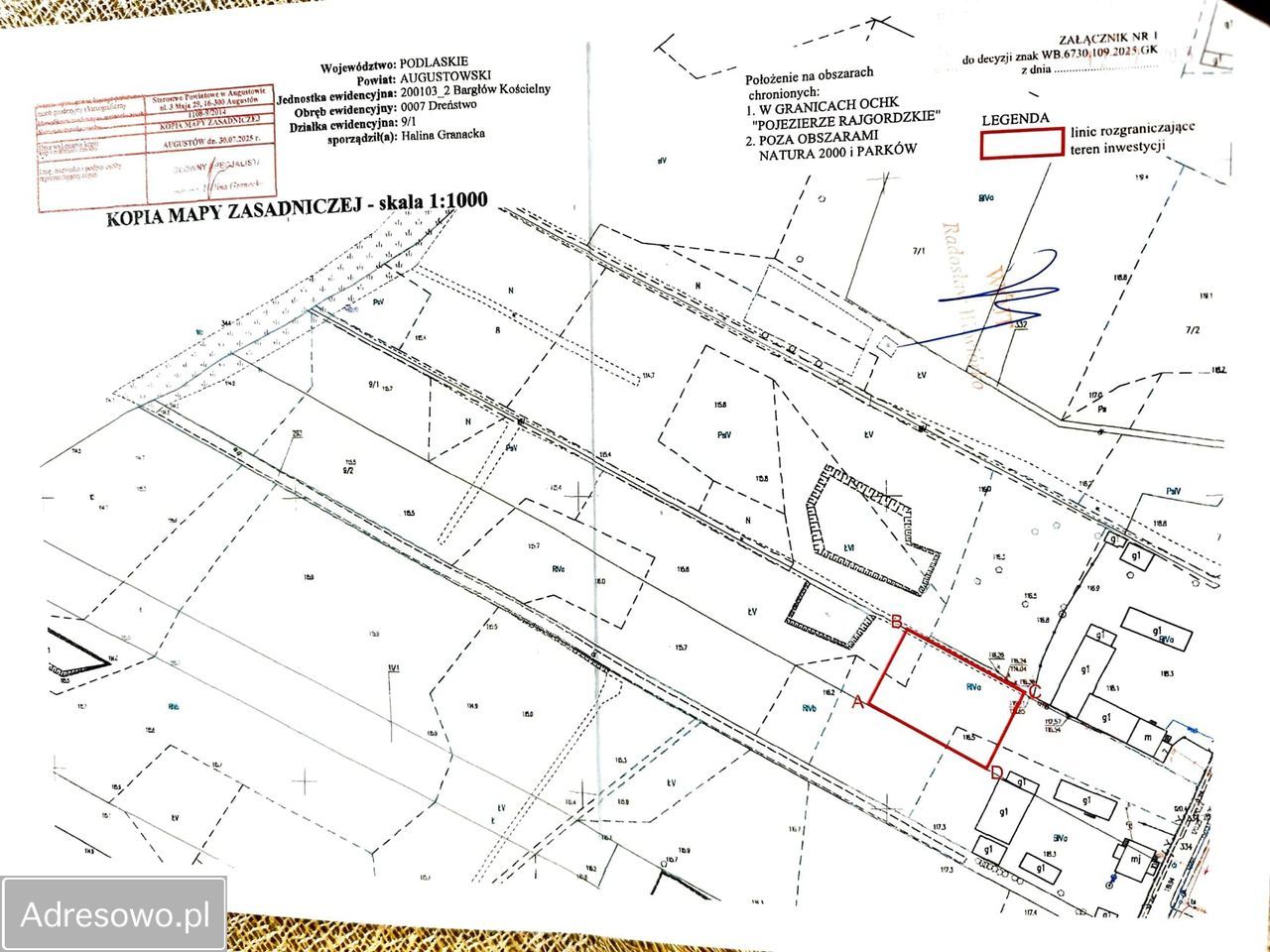 Działka siedliskowa Dreństwo. Zdjęcie 14
