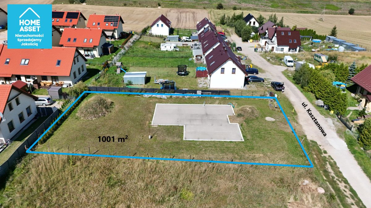 Działka budowlana Skowarcz, ul. Kasztanowa. Zdjęcie 1