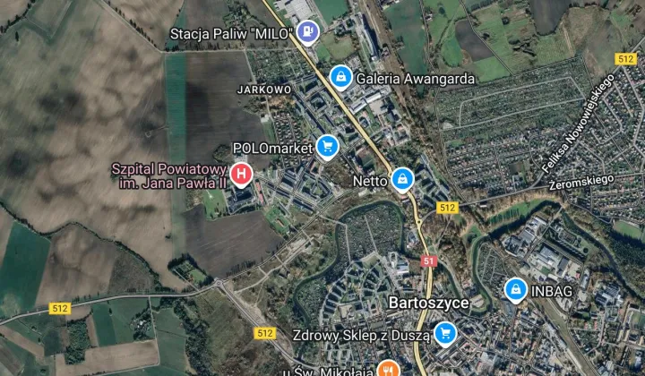 Mieszkanie 3-pokojowe Bartoszyce, ul. kard. Wyszyńskiego