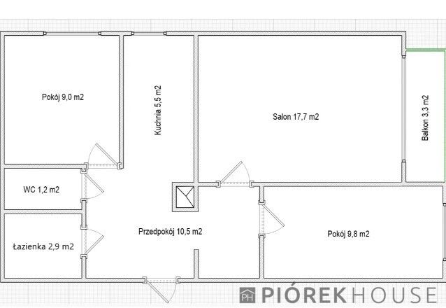 Mieszkanie 3-pokojowe Warszawa Bielany, ul. Pabla Nerudy. Zdjęcie 20