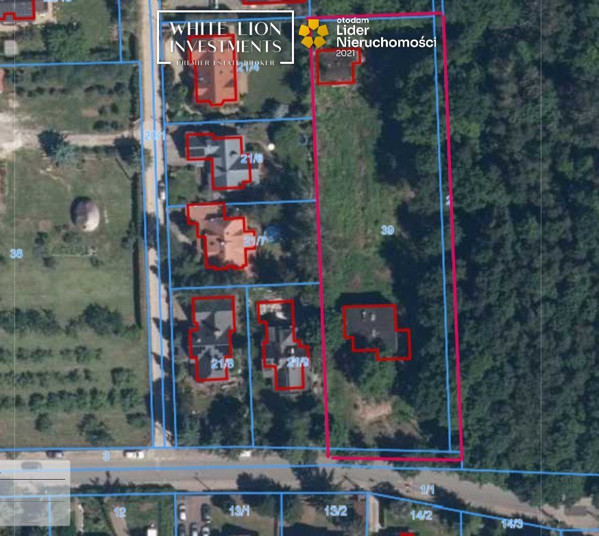 Działka budowlana Warszawa Ursynów, ul. Jagielska