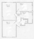 Mieszkanie 3-pokojowe Szczecin Niebuszewo, ul. Oliwkowa. Zdjęcie 3