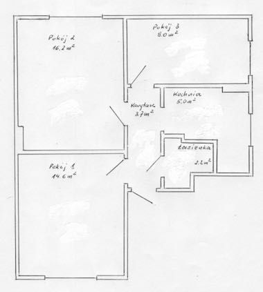 Mieszkanie 3-pokojowe Szczecin Niebuszewo, ul. Oliwkowa. Zdjęcie 8