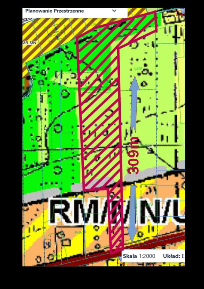 Działka rolno-budowlana Tyborów. Zdjęcie 3