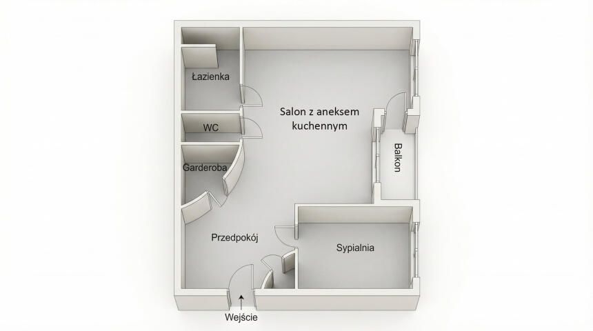 Mieszkanie 2-pokojowe Elbląg, ul. 3 Maja. Zdjęcie 16