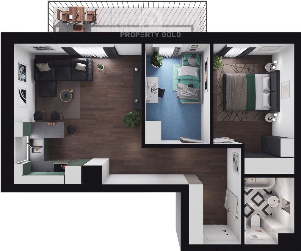 Mieszkanie 3-pokojowe Gdańsk Łostowice, ul. Władysława Jagiełły. Zdjęcie 9