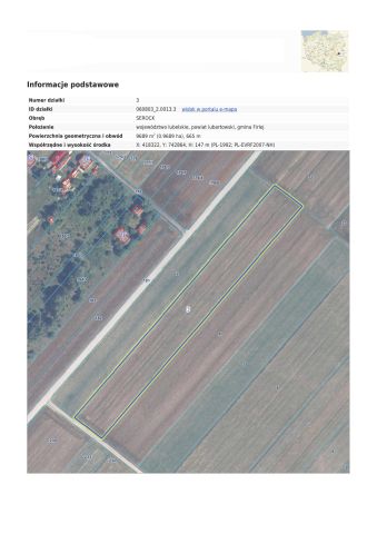 Działka rolna Zagrody Łukowieckie. Zdjęcie 1