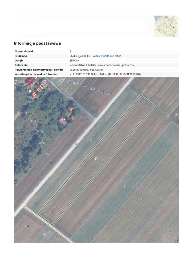 Działka rolna Zagrody Łukowieckie. Zdjęcie 1